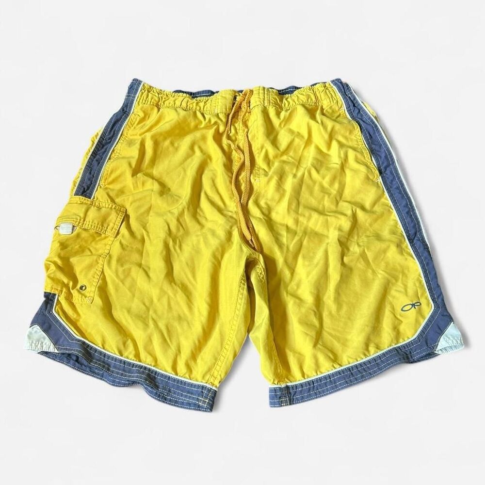 Ocean Pacific OP VTG Y2K Baggy Wide Leg Surf Trunks